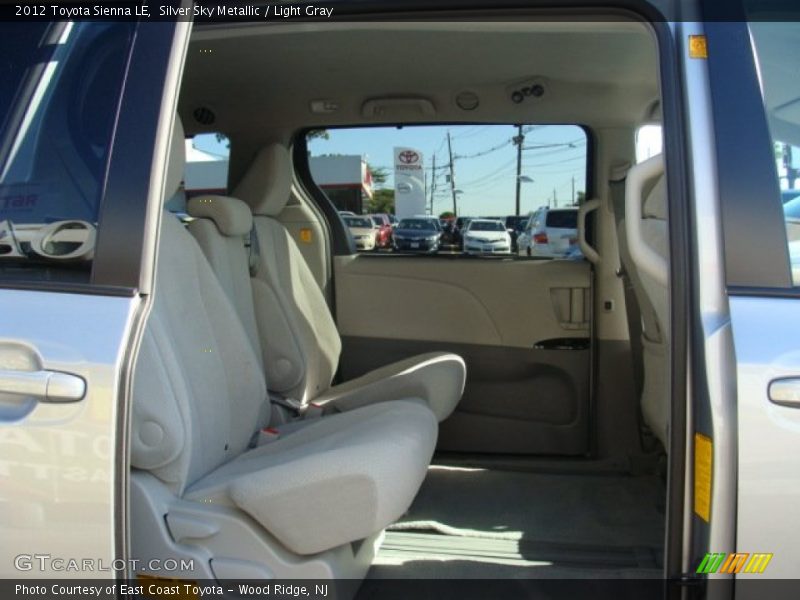 Silver Sky Metallic / Light Gray 2012 Toyota Sienna LE