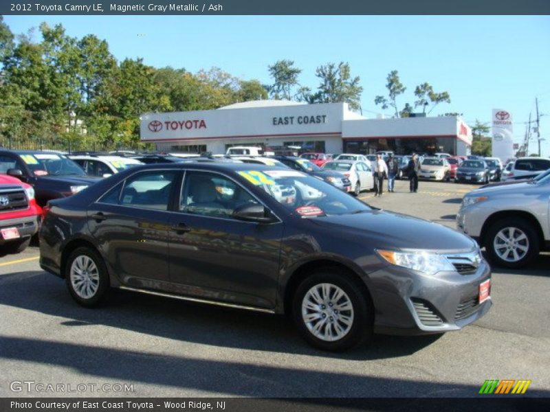 Magnetic Gray Metallic / Ash 2012 Toyota Camry LE