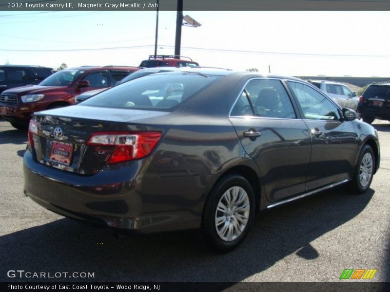 Magnetic Gray Metallic / Ash 2012 Toyota Camry LE