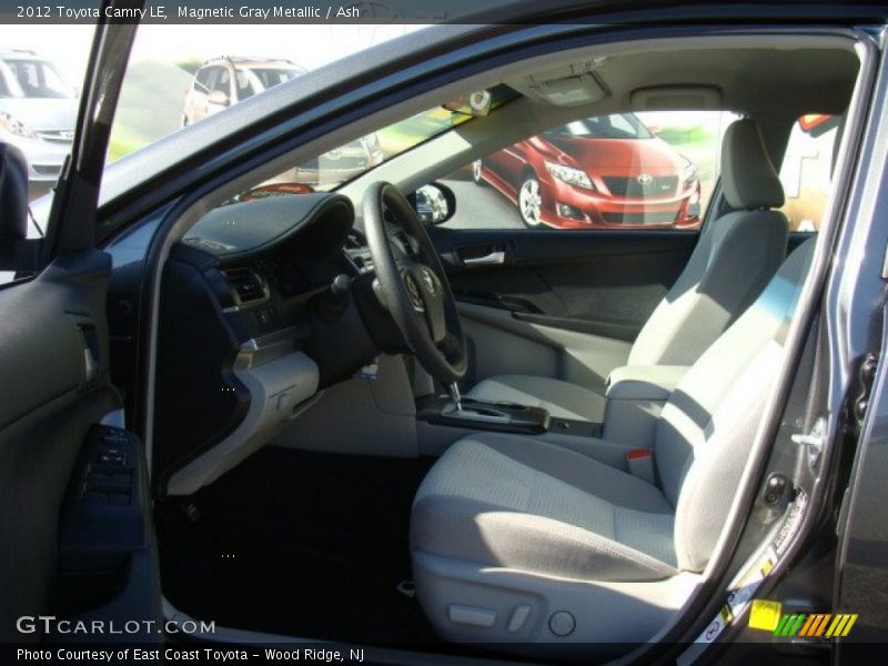 Magnetic Gray Metallic / Ash 2012 Toyota Camry LE