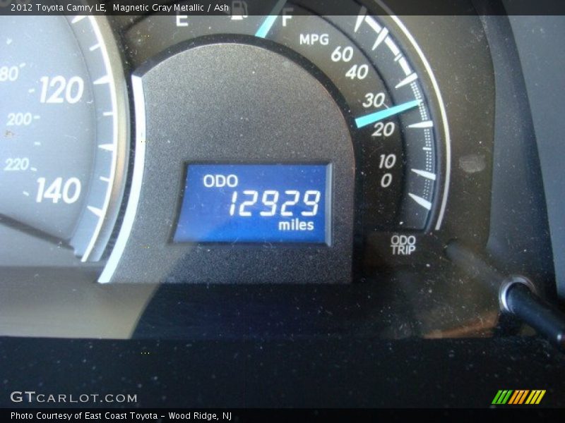 Magnetic Gray Metallic / Ash 2012 Toyota Camry LE