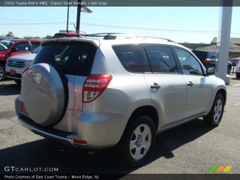 Classic Silver Metallic / Ash Gray 2009 Toyota RAV4 4WD