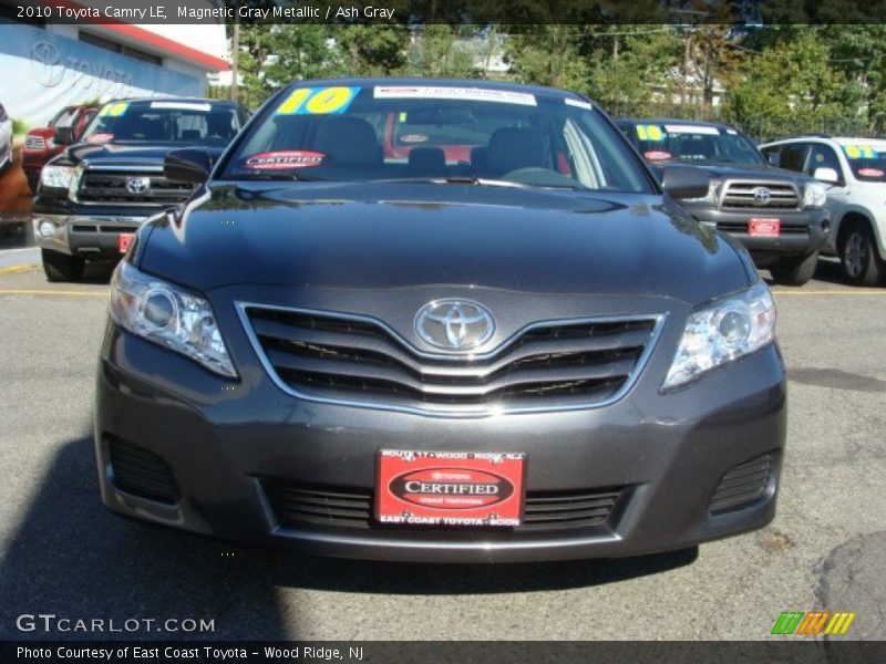 Magnetic Gray Metallic / Ash Gray 2010 Toyota Camry LE
