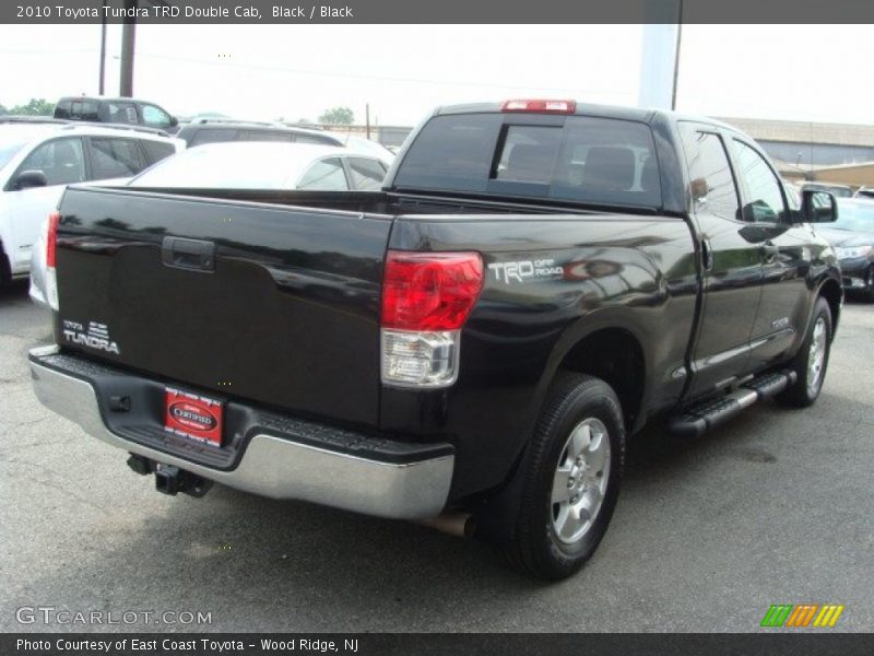 Black / Black 2010 Toyota Tundra TRD Double Cab