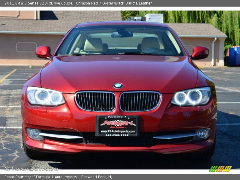 Crimson Red / Oyster/Black Dakota Leather 2011 BMW 3 Series 328i xDrive Coupe