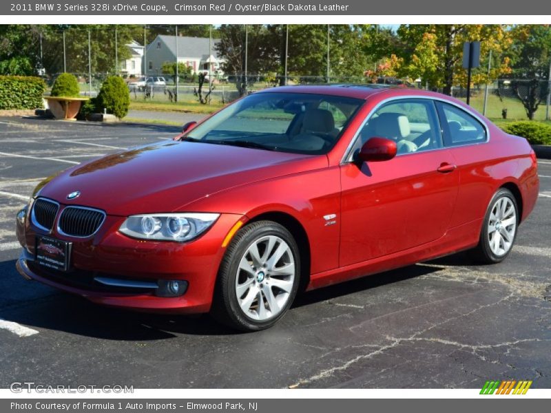 Crimson Red / Oyster/Black Dakota Leather 2011 BMW 3 Series 328i xDrive Coupe