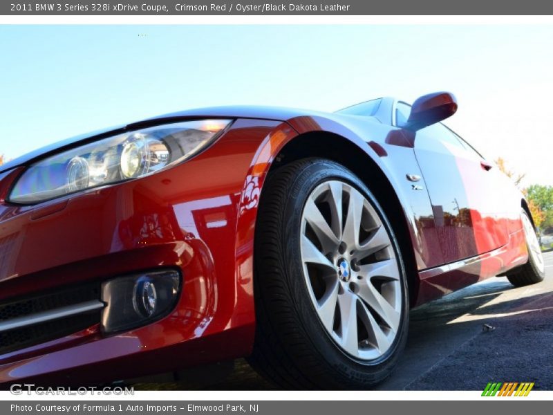 Crimson Red / Oyster/Black Dakota Leather 2011 BMW 3 Series 328i xDrive Coupe