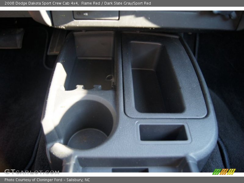 Flame Red / Dark Slate Gray/Sport Red 2008 Dodge Dakota Sport Crew Cab 4x4