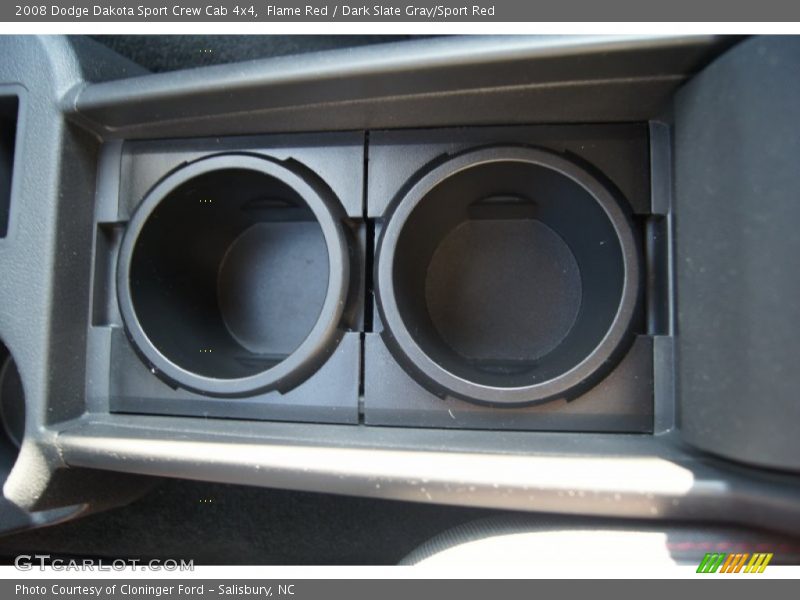 Flame Red / Dark Slate Gray/Sport Red 2008 Dodge Dakota Sport Crew Cab 4x4