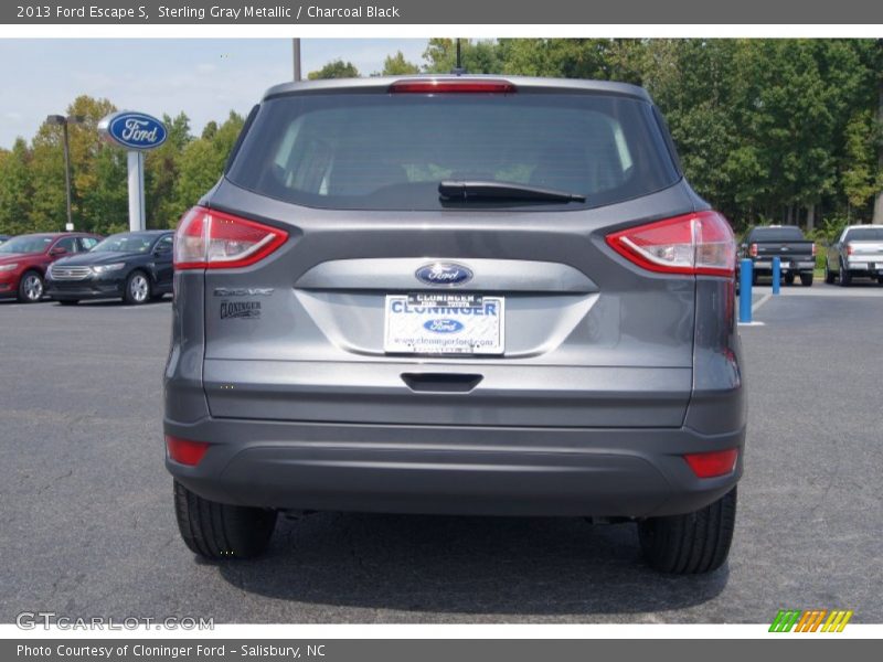 Sterling Gray Metallic / Charcoal Black 2013 Ford Escape S