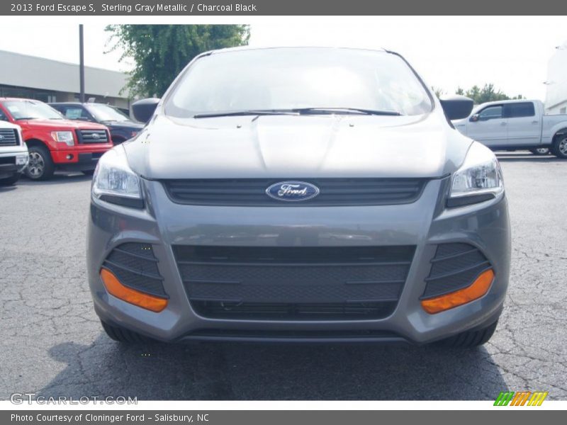 Sterling Gray Metallic / Charcoal Black 2013 Ford Escape S
