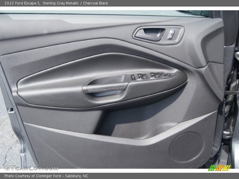 Sterling Gray Metallic / Charcoal Black 2013 Ford Escape S