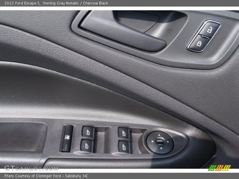 Sterling Gray Metallic / Charcoal Black 2013 Ford Escape S