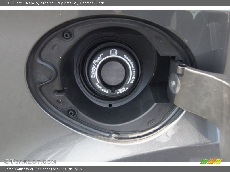 Sterling Gray Metallic / Charcoal Black 2013 Ford Escape S
