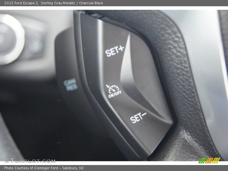 Sterling Gray Metallic / Charcoal Black 2013 Ford Escape S