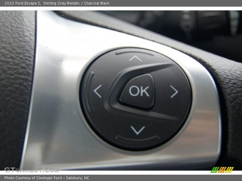 Sterling Gray Metallic / Charcoal Black 2013 Ford Escape S