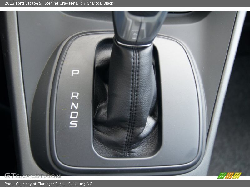 Sterling Gray Metallic / Charcoal Black 2013 Ford Escape S