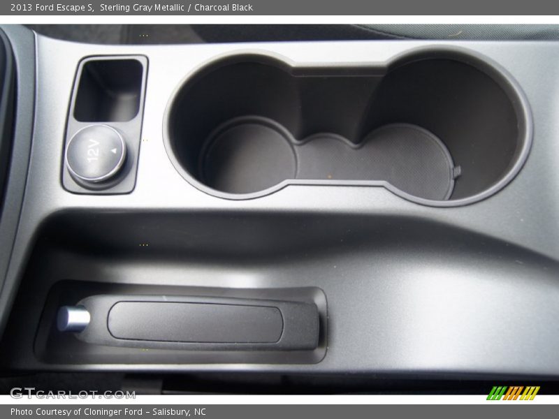 Sterling Gray Metallic / Charcoal Black 2013 Ford Escape S