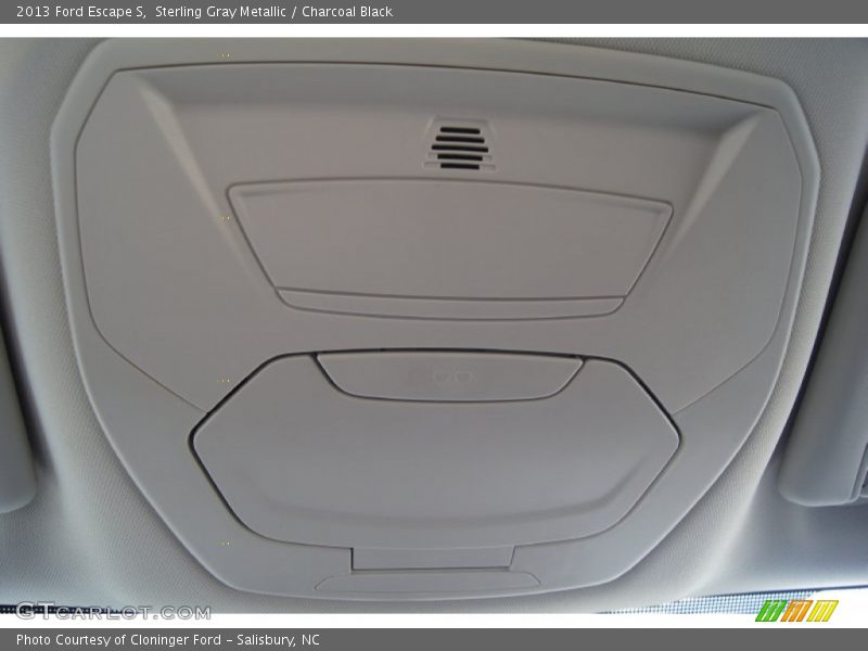 Sterling Gray Metallic / Charcoal Black 2013 Ford Escape S