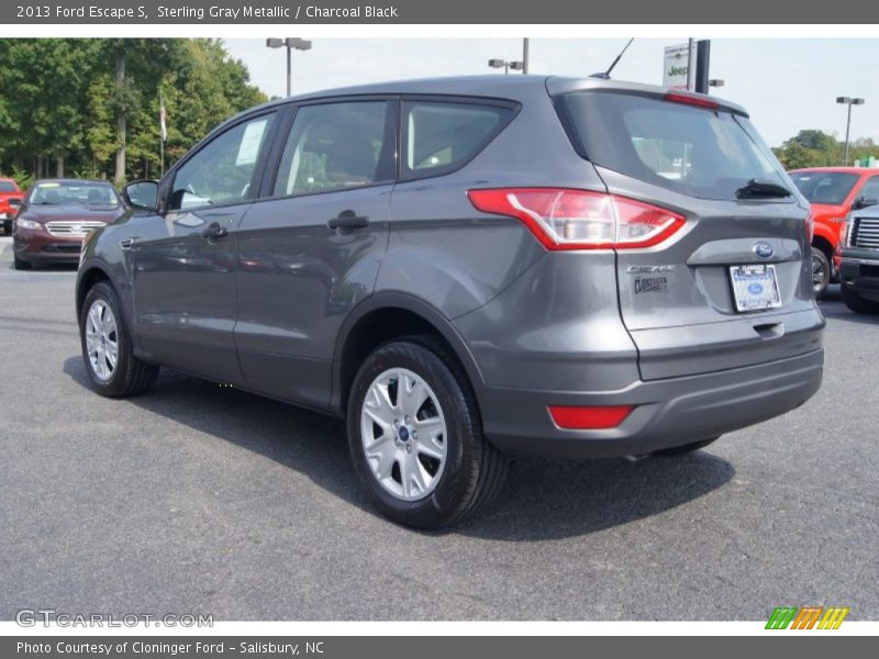 Sterling Gray Metallic / Charcoal Black 2013 Ford Escape S