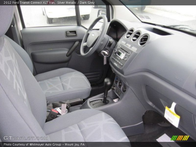 Silver Metallic / Dark Grey 2012 Ford Transit Connect XLT Van