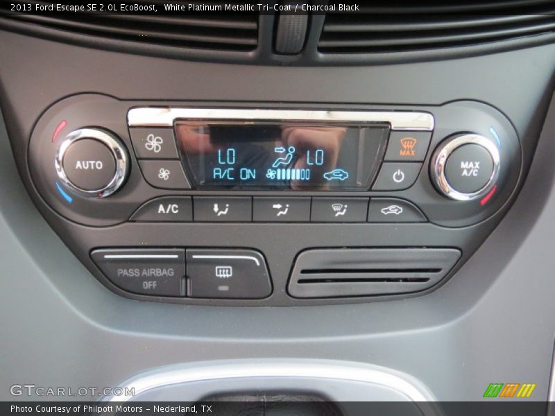 Controls of 2013 Escape SE 2.0L EcoBoost