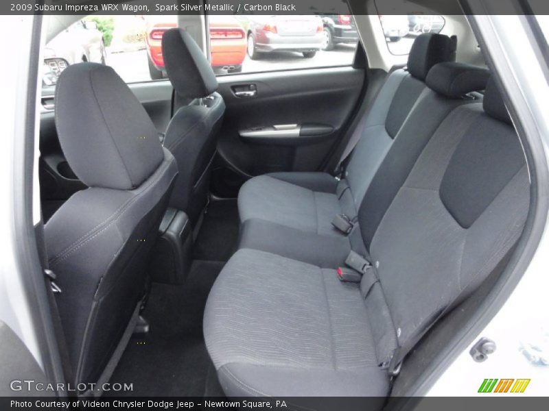 Spark Silver Metallic / Carbon Black 2009 Subaru Impreza WRX Wagon