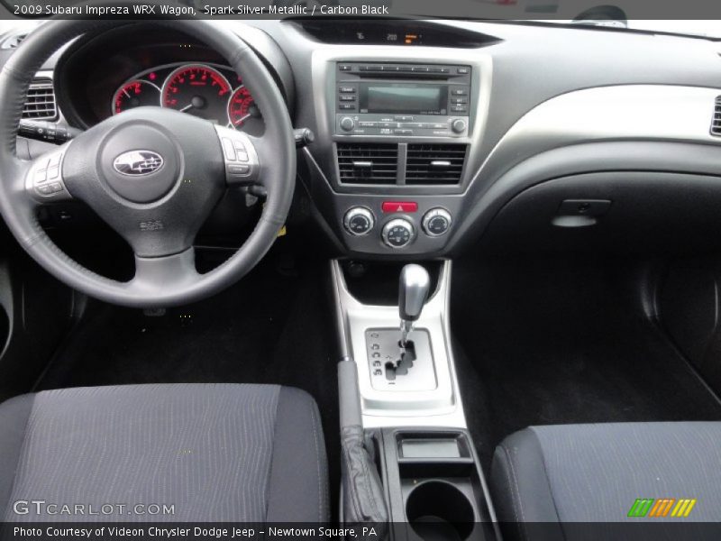 Spark Silver Metallic / Carbon Black 2009 Subaru Impreza WRX Wagon