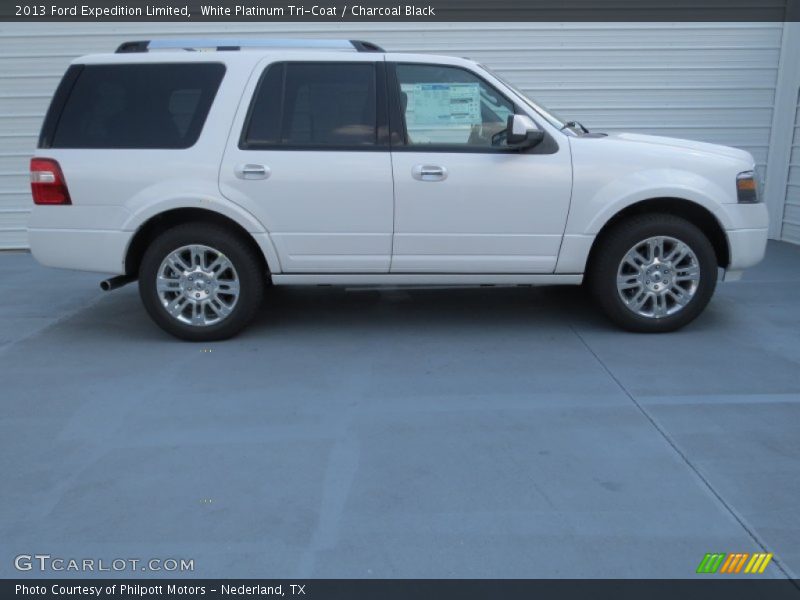  2013 Expedition Limited White Platinum Tri-Coat
