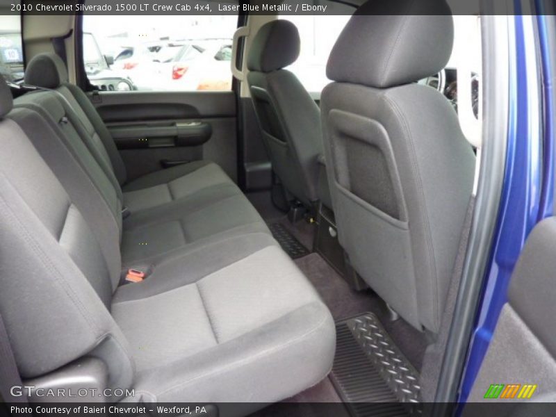 Laser Blue Metallic / Ebony 2010 Chevrolet Silverado 1500 LT Crew Cab 4x4