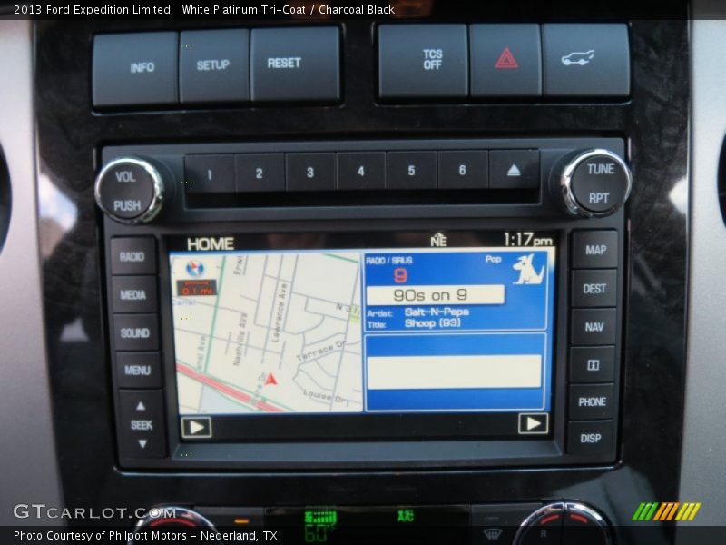 Navigation of 2013 Expedition Limited