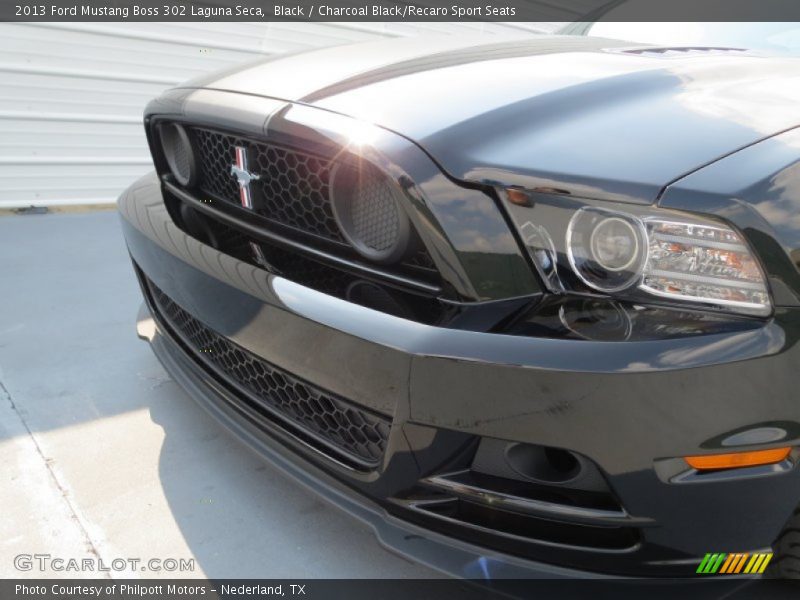 Black / Charcoal Black/Recaro Sport Seats 2013 Ford Mustang Boss 302 Laguna Seca