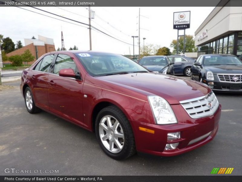 Infrared / Cashmere 2007 Cadillac STS 4 V6 AWD