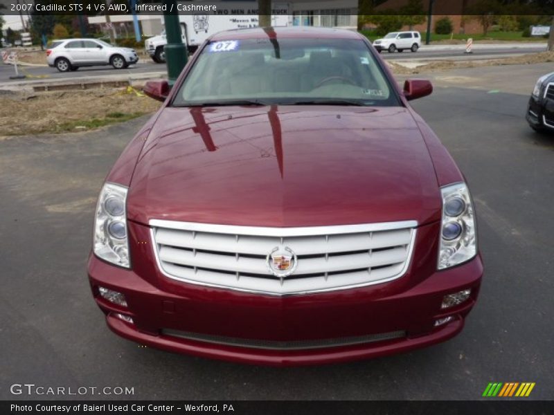 Infrared / Cashmere 2007 Cadillac STS 4 V6 AWD