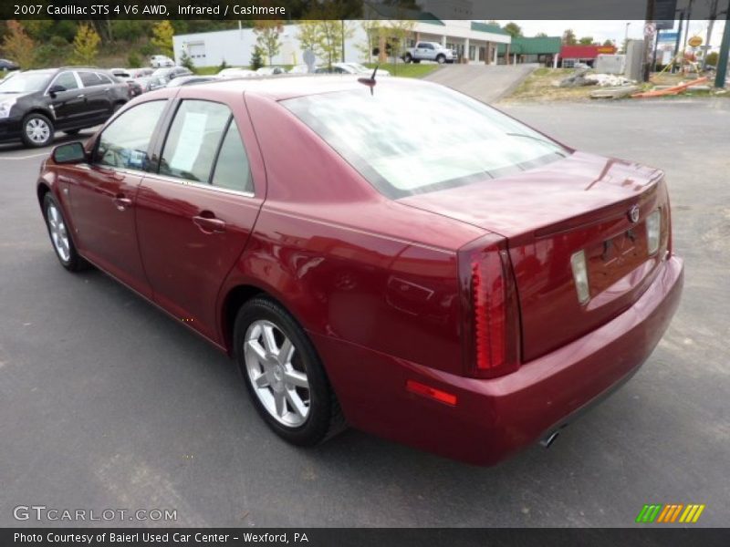 Infrared / Cashmere 2007 Cadillac STS 4 V6 AWD
