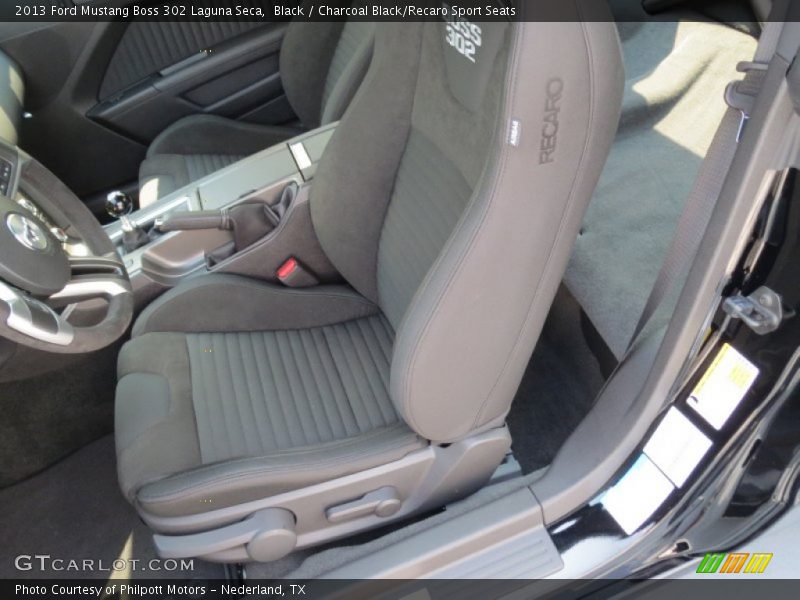 Front Seat of 2013 Mustang Boss 302 Laguna Seca