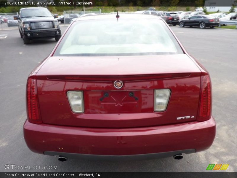 Infrared / Cashmere 2007 Cadillac STS 4 V6 AWD