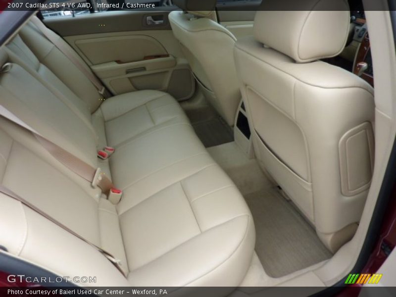 Rear Seat of 2007 STS 4 V6 AWD
