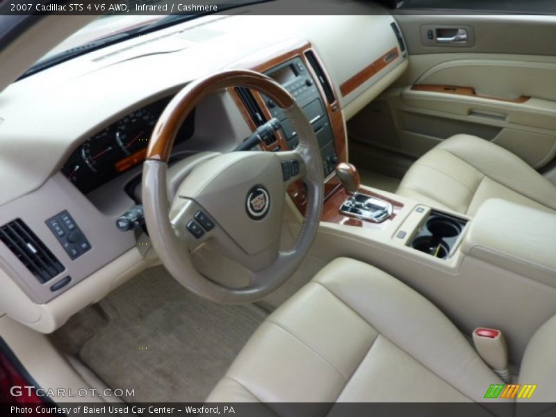 Cashmere Interior - 2007 STS 4 V6 AWD 