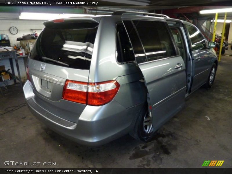 Silver Pearl Metallic / Gray 2007 Honda Odyssey EX-L