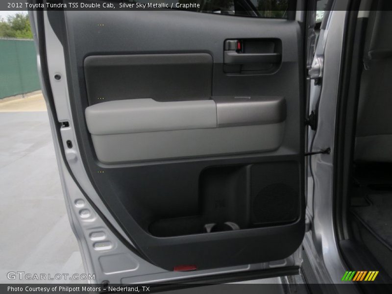Silver Sky Metallic / Graphite 2012 Toyota Tundra TSS Double Cab