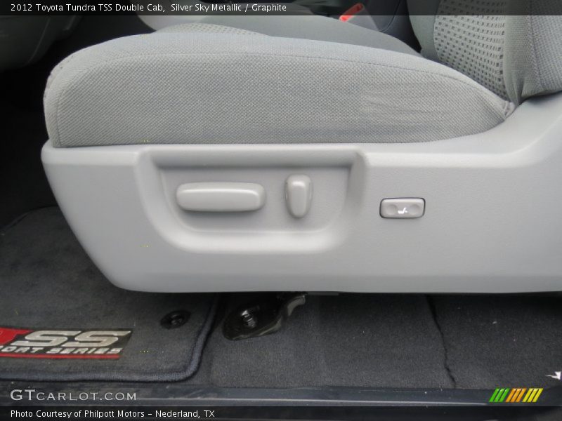 Silver Sky Metallic / Graphite 2012 Toyota Tundra TSS Double Cab