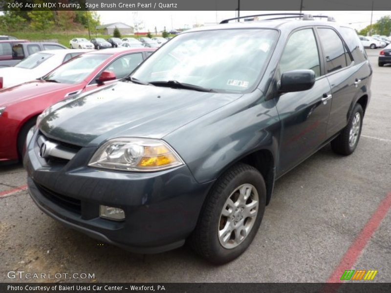 Sage Brush Green Pearl / Quartz 2006 Acura MDX Touring