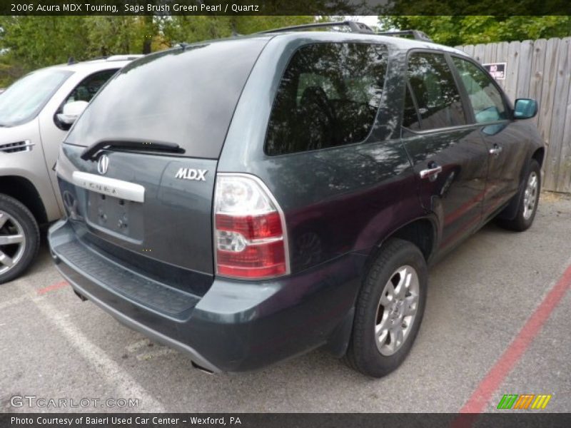 Sage Brush Green Pearl / Quartz 2006 Acura MDX Touring