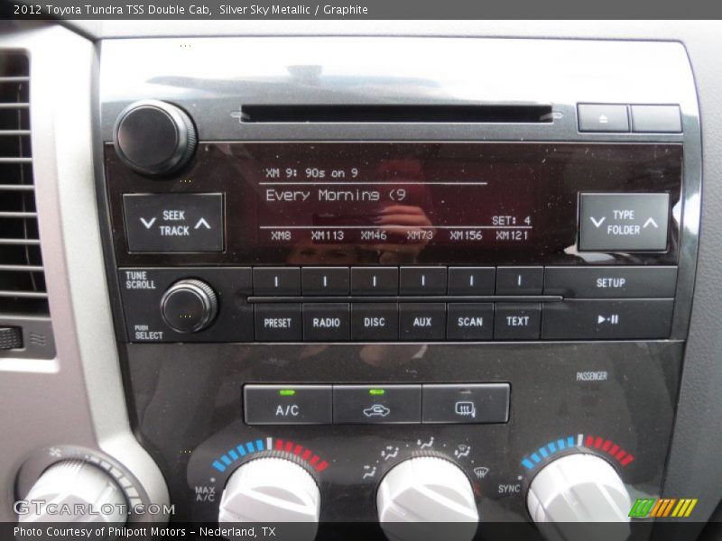Silver Sky Metallic / Graphite 2012 Toyota Tundra TSS Double Cab