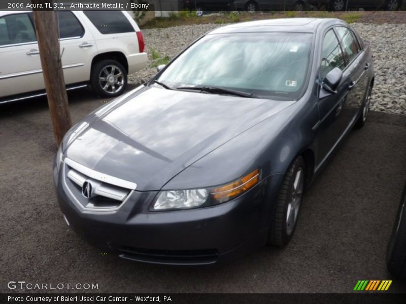 Anthracite Metallic / Ebony 2006 Acura TL 3.2