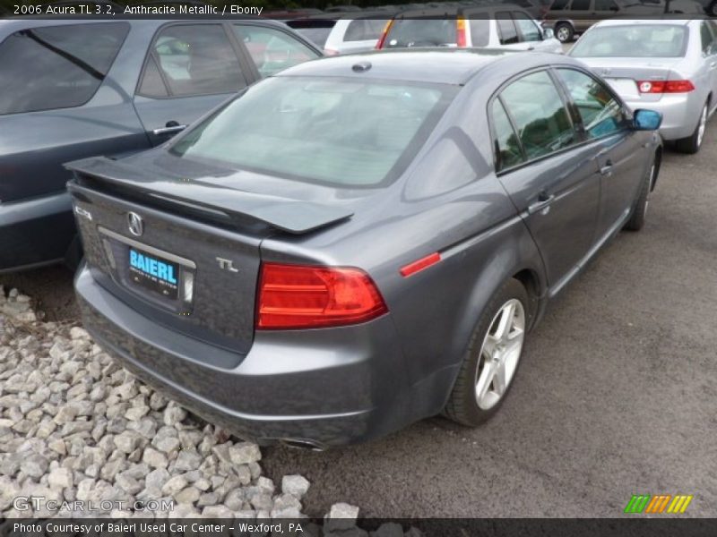 Anthracite Metallic / Ebony 2006 Acura TL 3.2