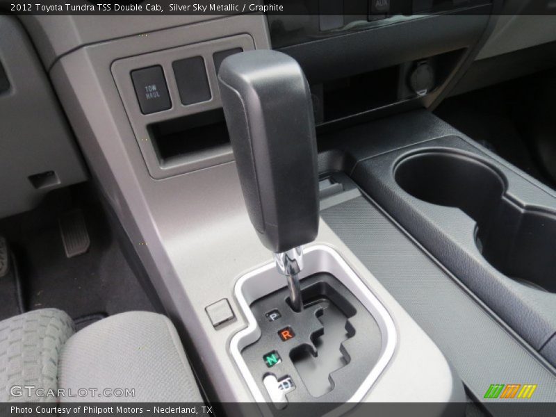 Silver Sky Metallic / Graphite 2012 Toyota Tundra TSS Double Cab