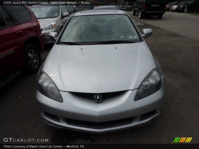 Satin Silver Metallic / Ebony 2005 Acura RSX Sports Coupe