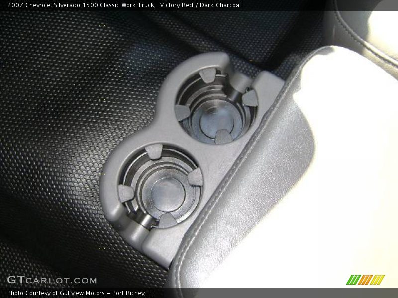 Victory Red / Dark Charcoal 2007 Chevrolet Silverado 1500 Classic Work Truck